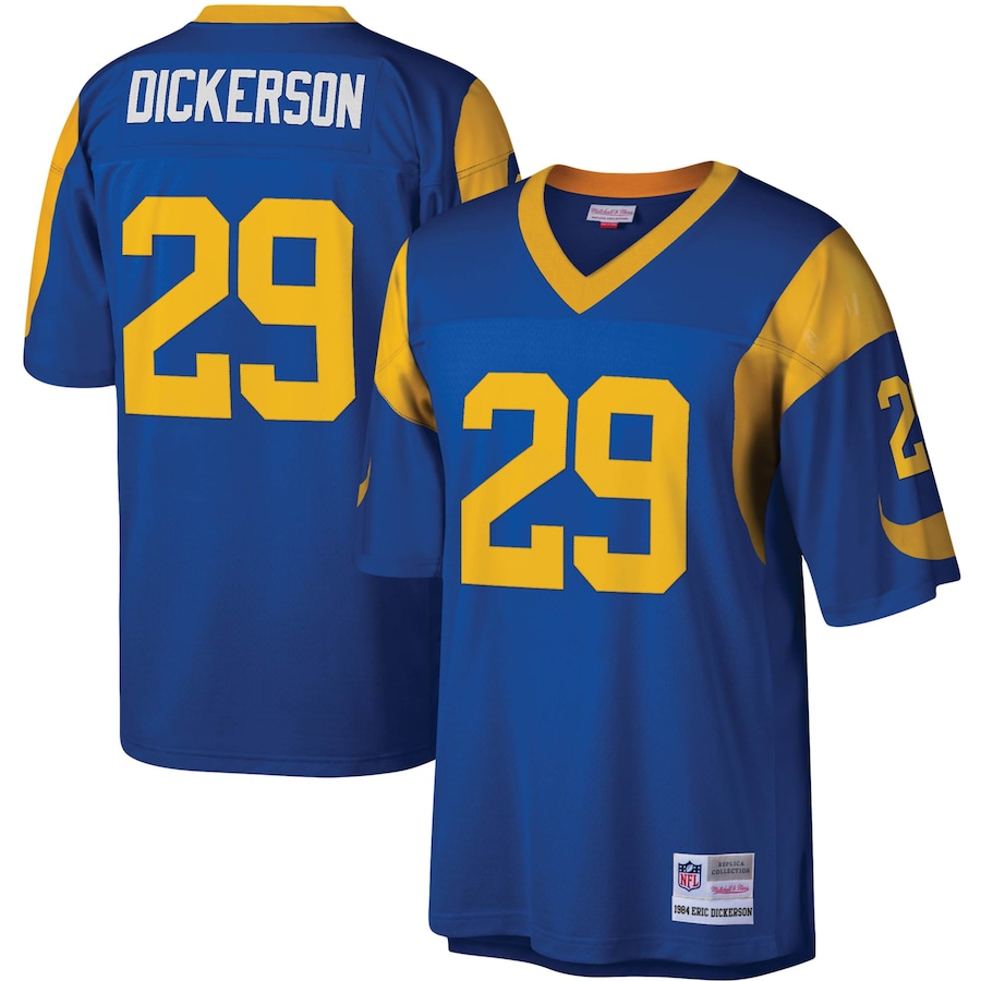 Mens Los Angeles Rams Eric Dickerson  Royal Legacy Replica Jersey