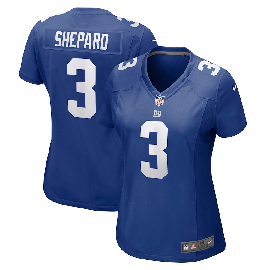 Womens New York Giants Sterling Shepard  Royal Game Player Jersey