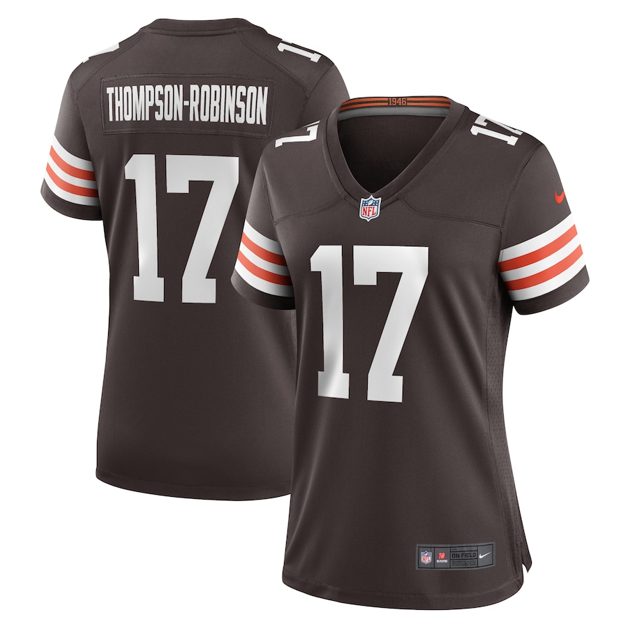 Womens Cleveland Browns Dorian Thompson-Robinson   Brown Team Game Jersey