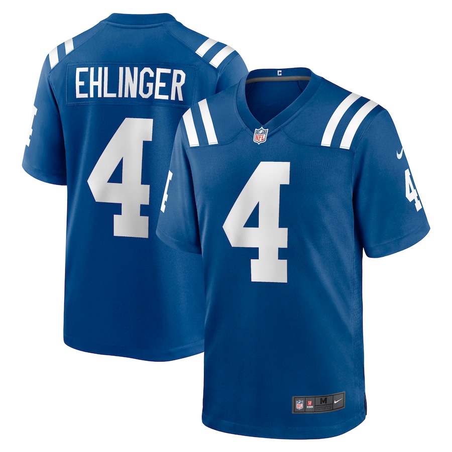 Mens Indianapolis Colts Sam Ehlinger  Royal Game Jersey
