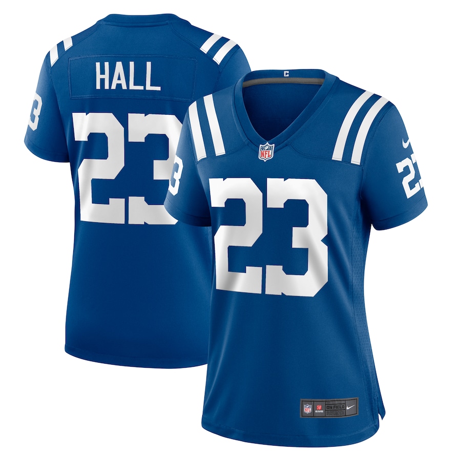 Womens Indianapolis Colts Darren Hall   Royal Team Game Jersey
