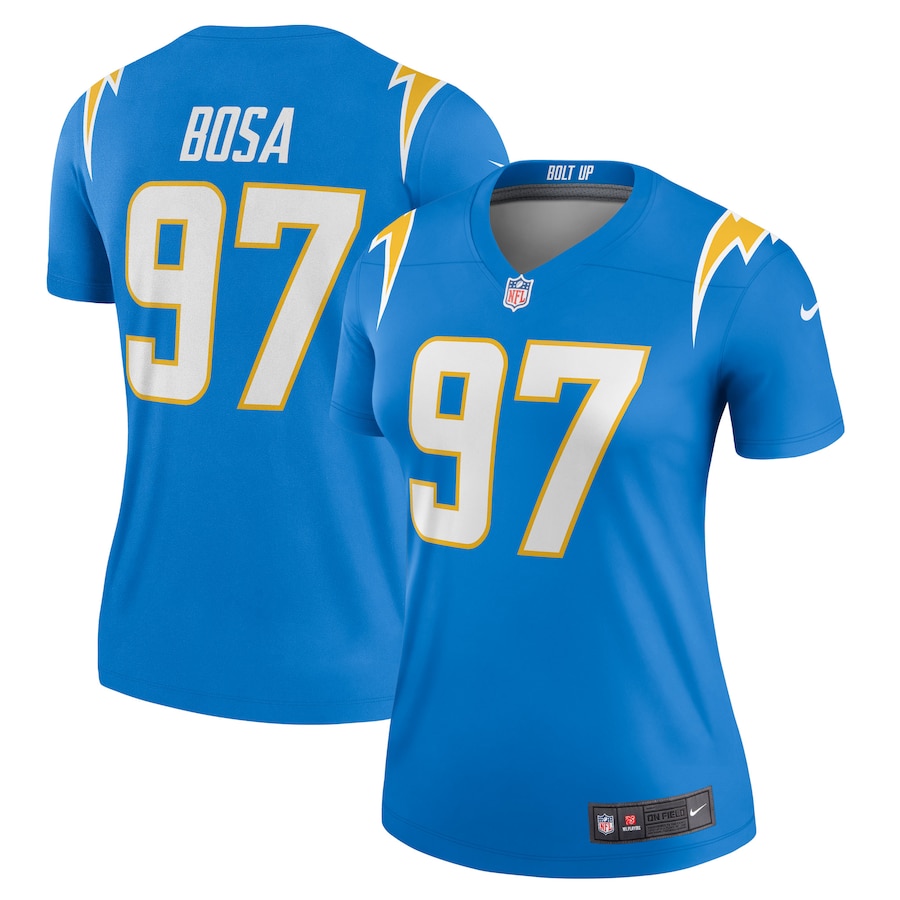 Womens Los Angeles Chargers Joey Bosa  Powder Blue Legend Jersey