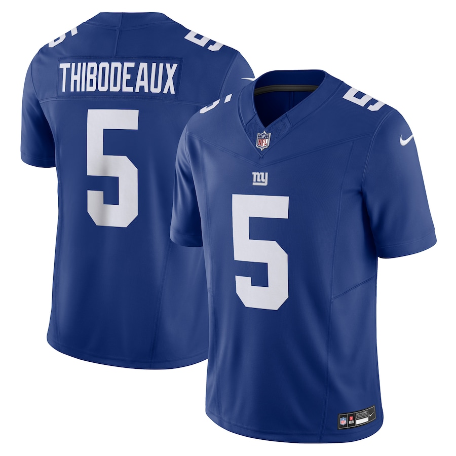 Mens New York Giants Kayvon Thibodeaux  Royal Vapor F.U.S.E. Limited Jersey