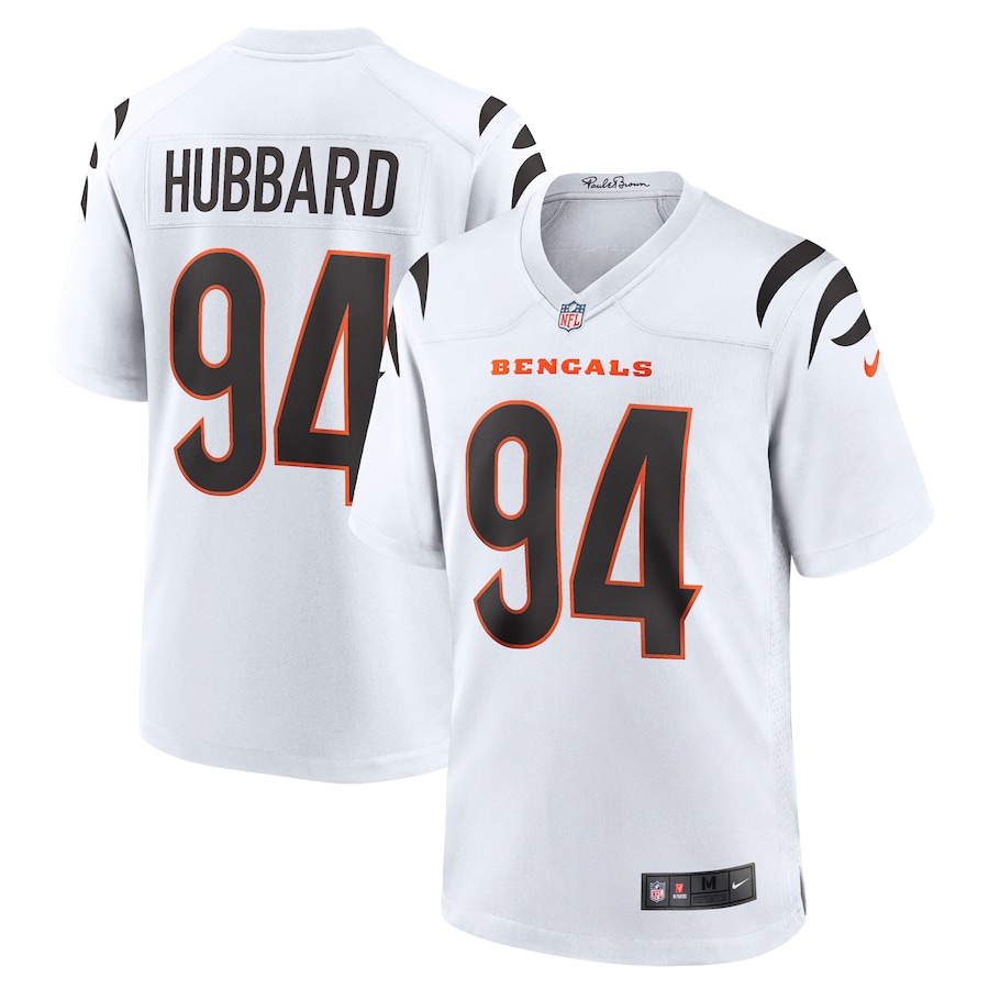 Mens Cincinnati Bengals Sam Hubbard  White  Game Jersey