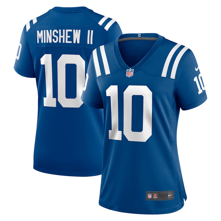 Womens Indianapolis Colts Gardner Minshew II  Royal Game Jersey