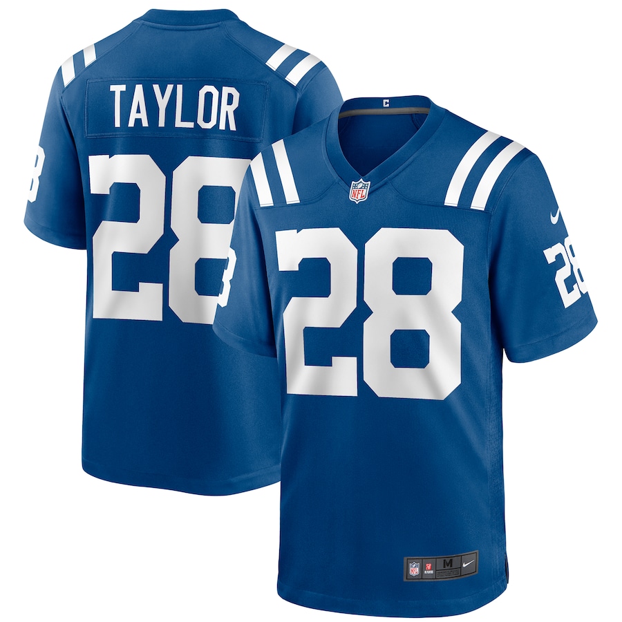 Mens Indianapolis Colts Jonathan Taylor  Royal Player Game Jersey