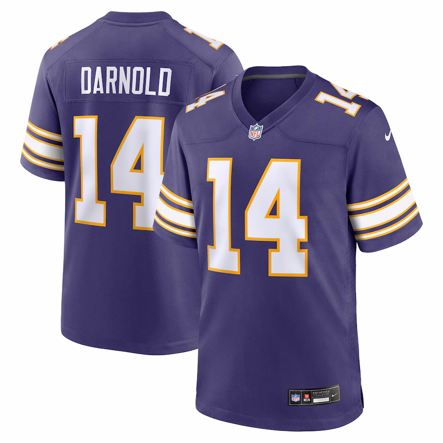 Sam Darnold Minnesota Vikings  Alternate Game Jersey -  Purple