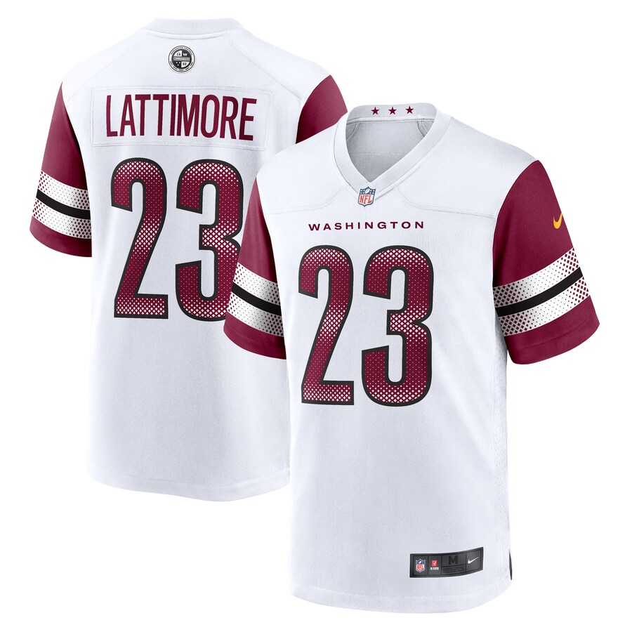Marshon Lattimore Washington Commanders   Game Jersey -  White
