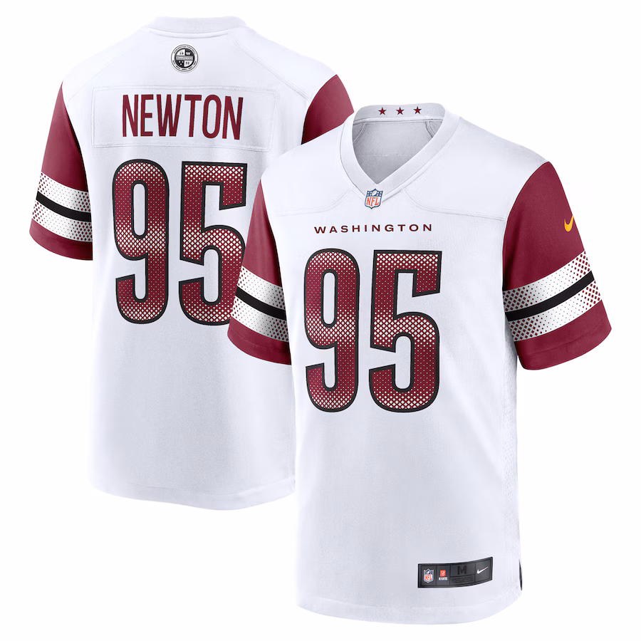 Jer'Zhan Newton Washington Commanders  Game Jersey -  White