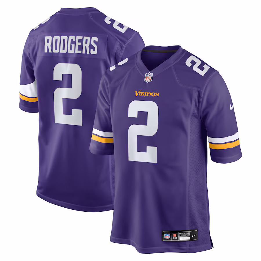 Isaiah Rodgers Minnesota Vikings  Team Game Jersey -  Purple