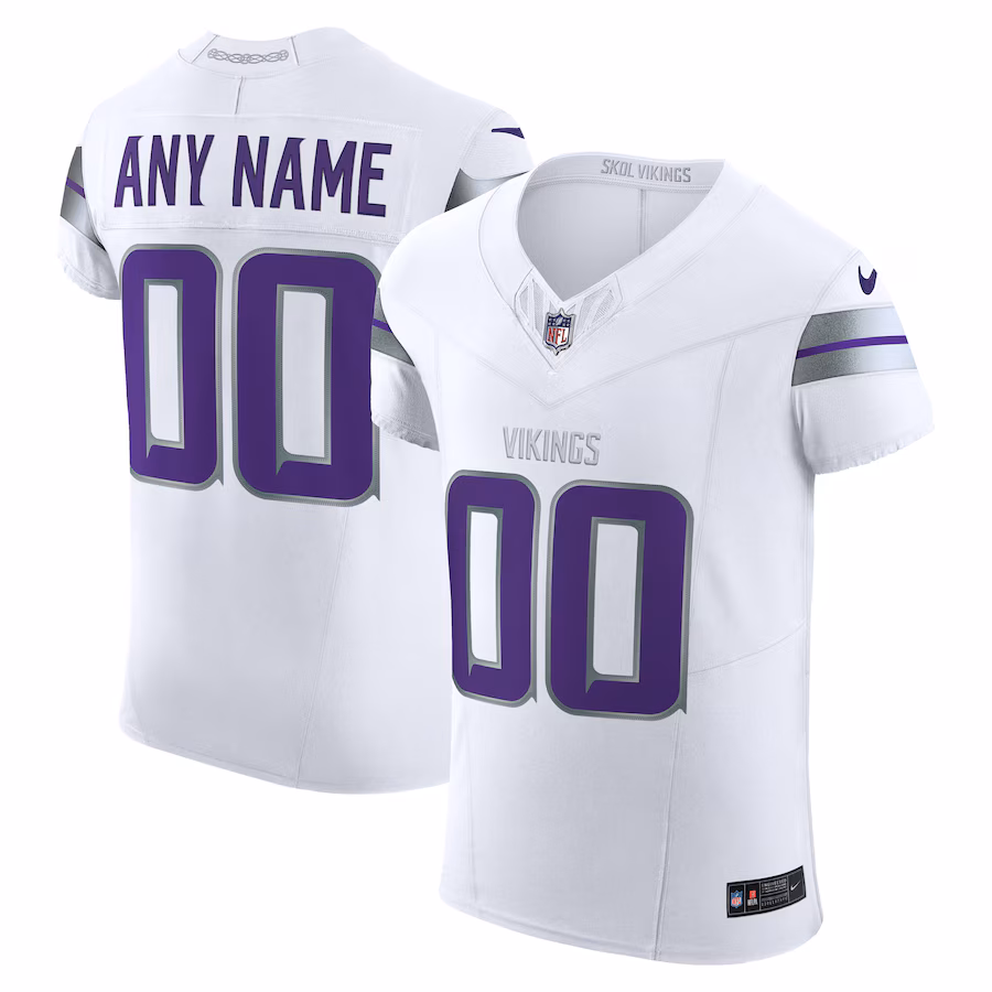 Minnesota Vikings  Vapor F.U.S.E. Elite Custom Jersey - White