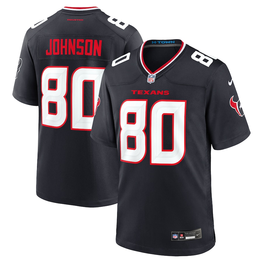 Andre Johnson Houston Texans  Team Retired Player Game Jersey -  Navy