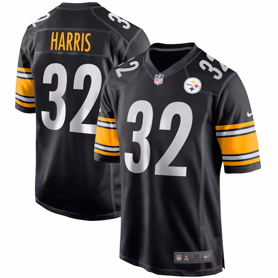 Franco Harris Pittsburgh Steelers  Game Retired Player Jersey - Black