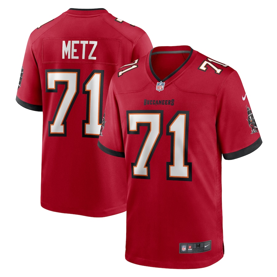 Lorenz Metz Tampa Bay Buccaneers   Game Jersey -  Red