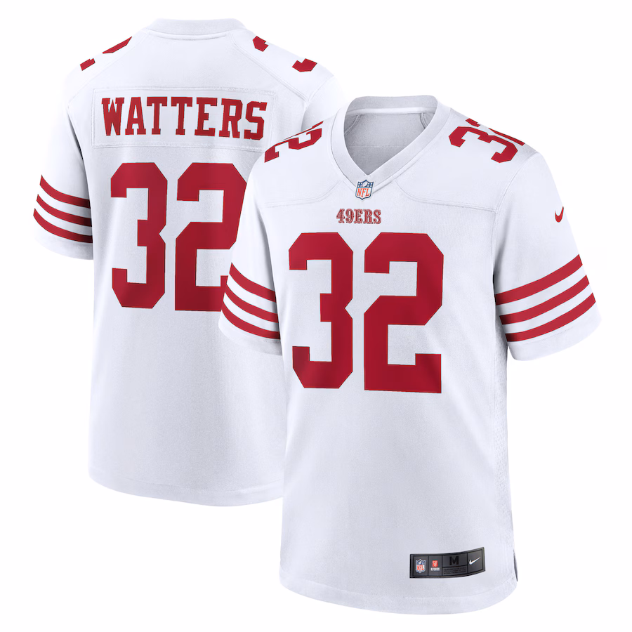 Ricky Watters San Francisco 49ers  Retired Player Game Jersey - White