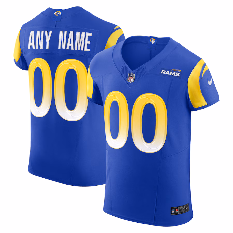 Los Angeles Rams   Vapor F.U.S.E. Elite Custom Jersey - Royal