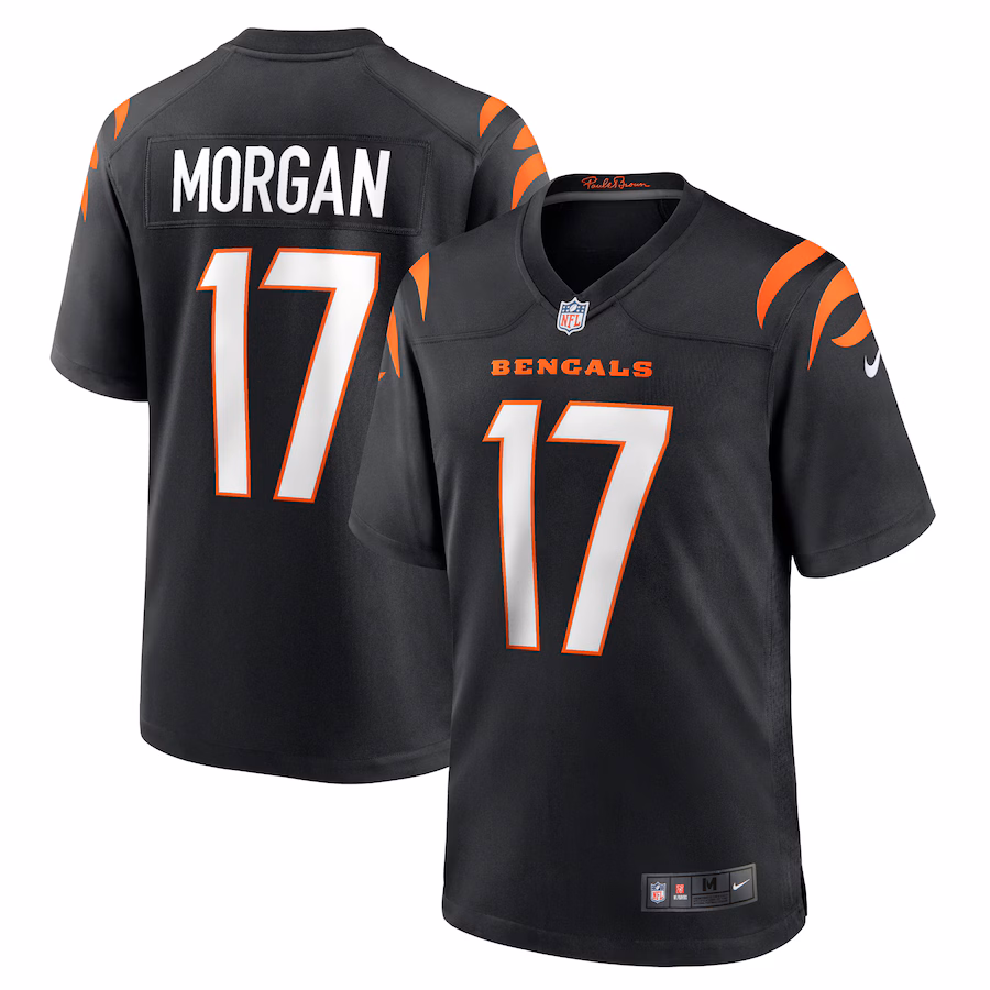 Stanley Morgan Cincinnati Bengals   Player Game Jersey - Black