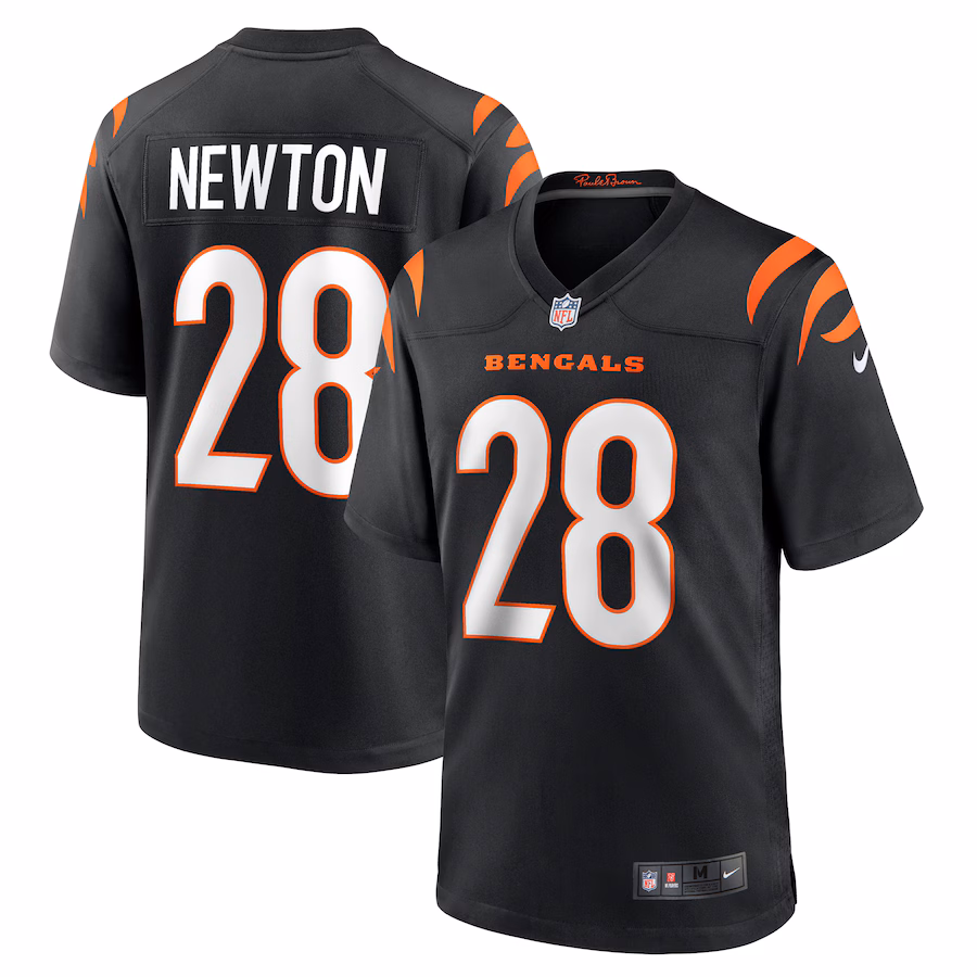 Josh Newton Cincinnati Bengals    Game Jersey -  Black