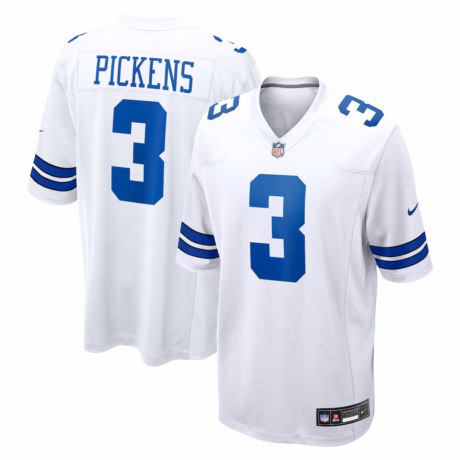 George Pickens Dallas Cowboys  Game Jersey - White