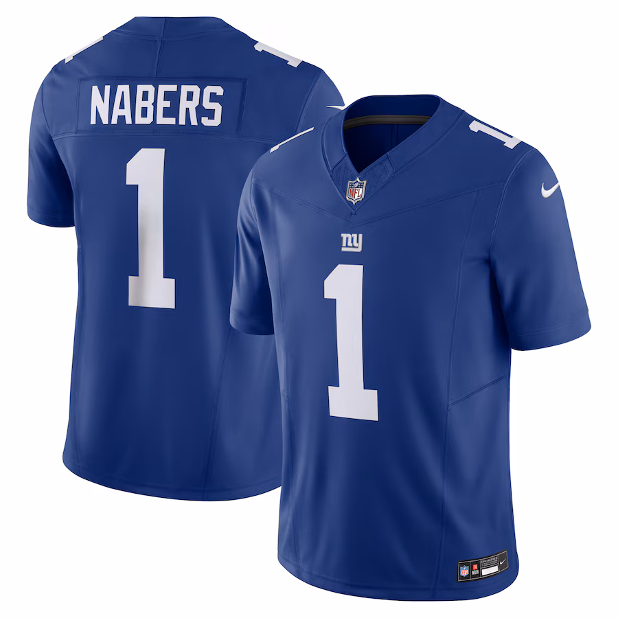 Malik Nabers New York Giants   Vapor F.U.S.E. Limited Jersey - Royal