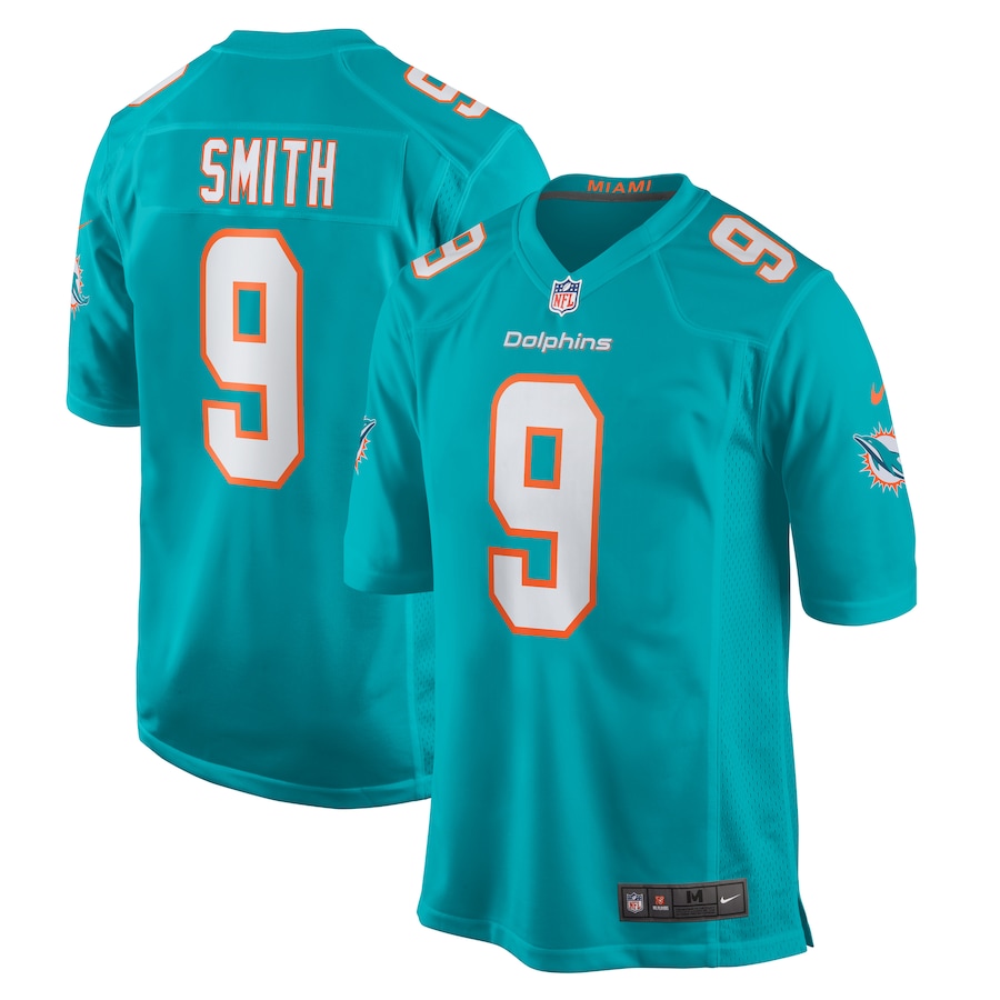 Jonnu Smith Miami Dolphins   Game Jersey -  Aqua