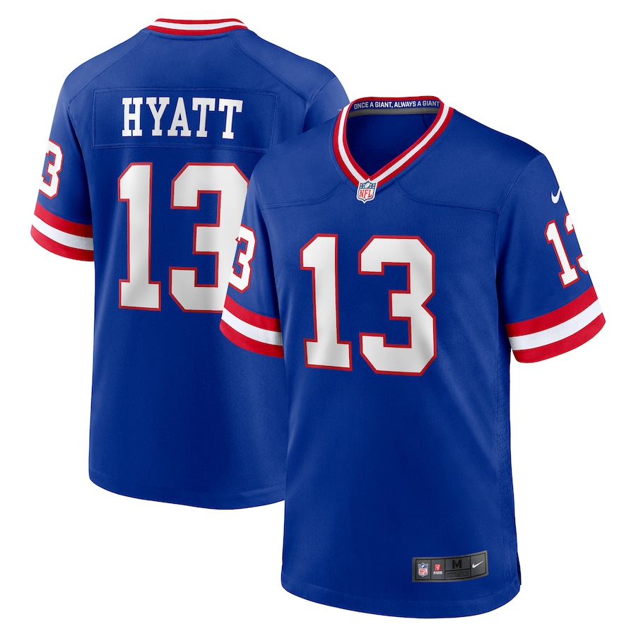 Jalin Hyatt New York Giants  Alternate Game Jersey - Royal