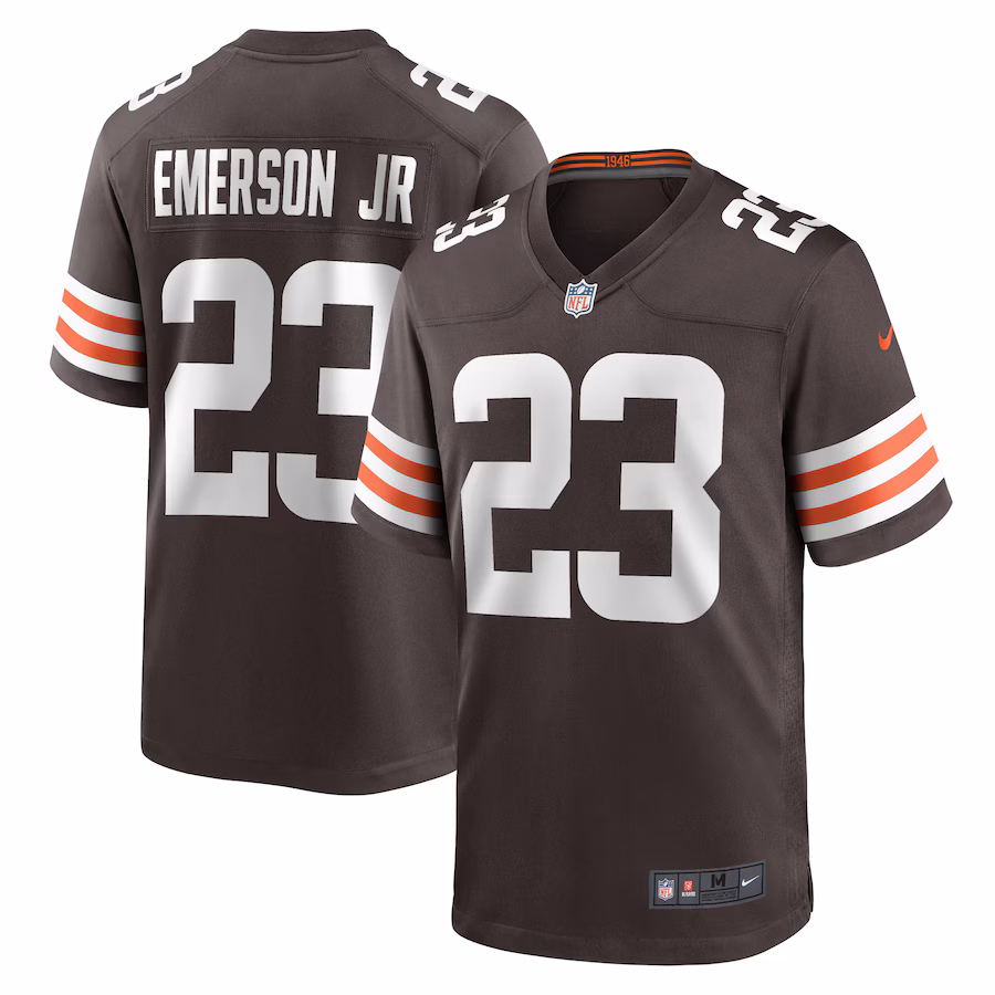 Martin Emerson Jr. Cleveland Browns   Game Player Jersey - Brown