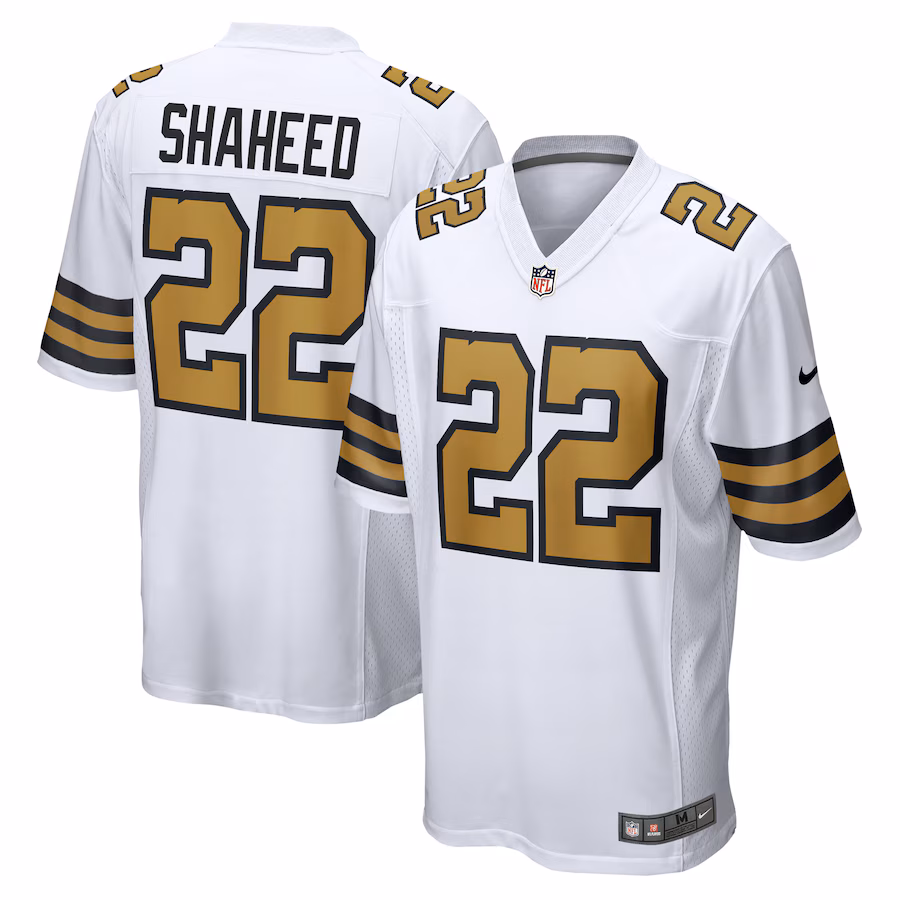 Rashid Shaheed New Orleans Saints  Alternate Game Jersey - White