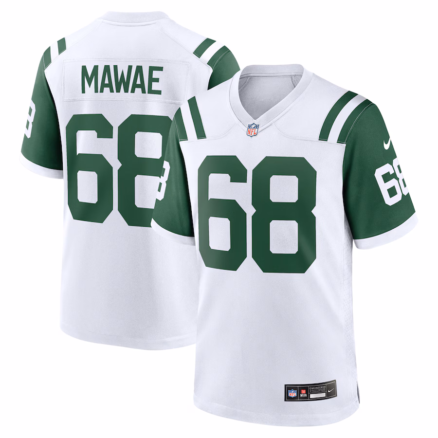 Kevin Mawae New York Jets  Retired Player Alternate Game Jersey - White