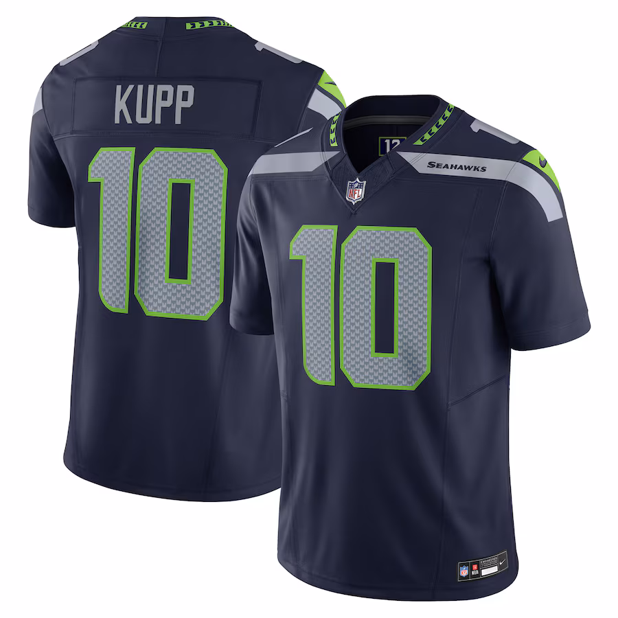 Cooper Kupp Seattle Seahawks   Team Vapor F.U.S.E. Limited Jersey - College Navy