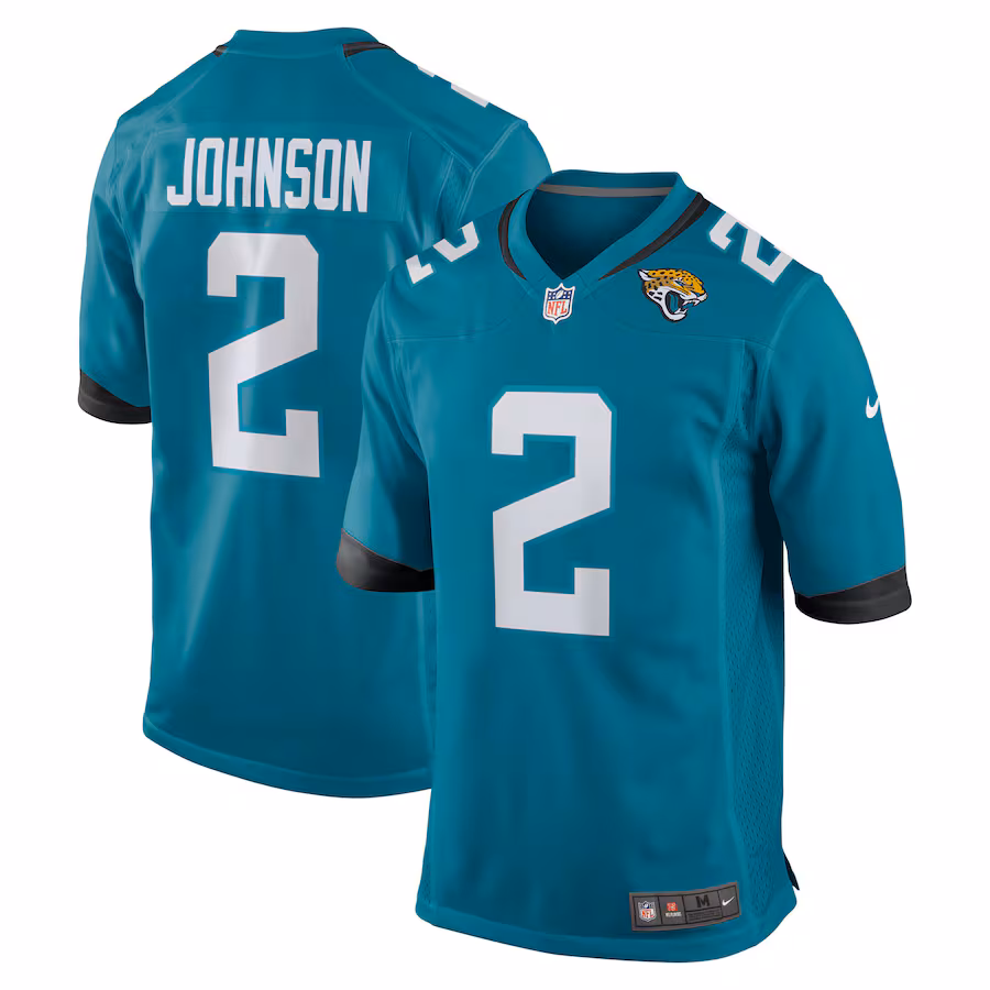 D'Ernest Johnson Jacksonville Jaguars   Team Game Jersey -  Teal