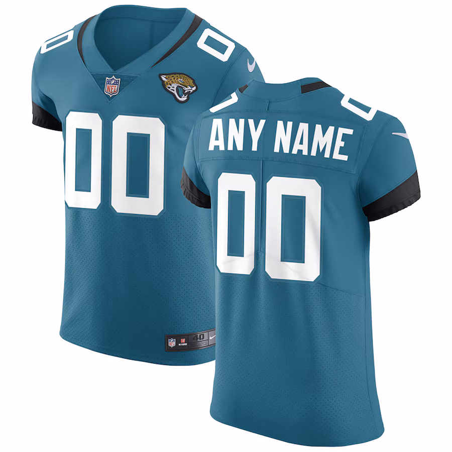 Jacksonville Jaguars   Vapor Untouchable Elite Custom Jersey - Teal