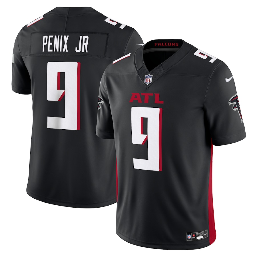Michael Penix Jr. Atlanta Falcons   Vapor F.U.S.E. Limited Jersey - Black