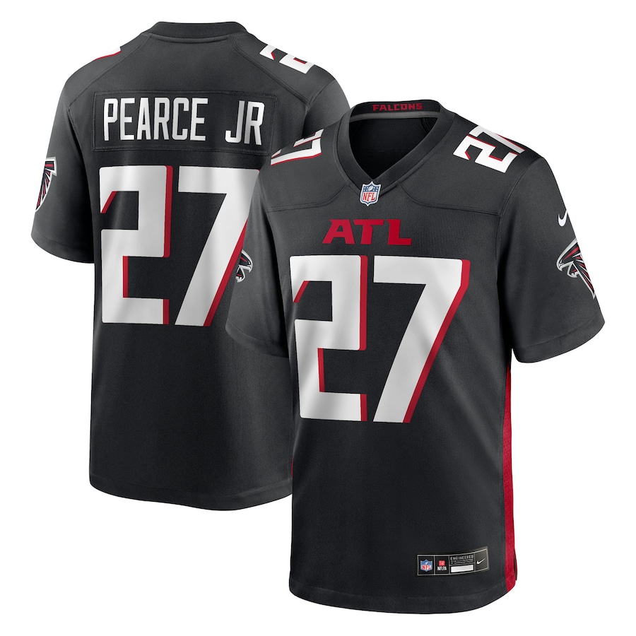 James Pearce Jr. Atlanta Falcons  2025 NFL Draft First Round Pick Game Player Jersey - Black