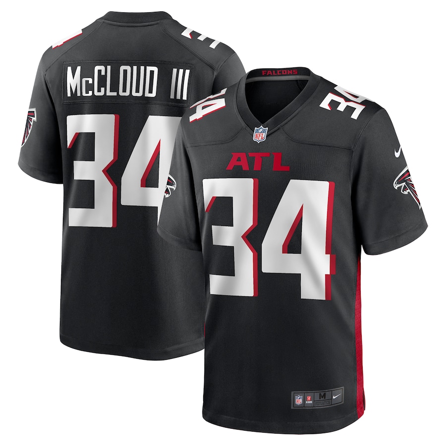 Ray-Ray McCloud III Atlanta Falcons   Team Game Jersey -  Black