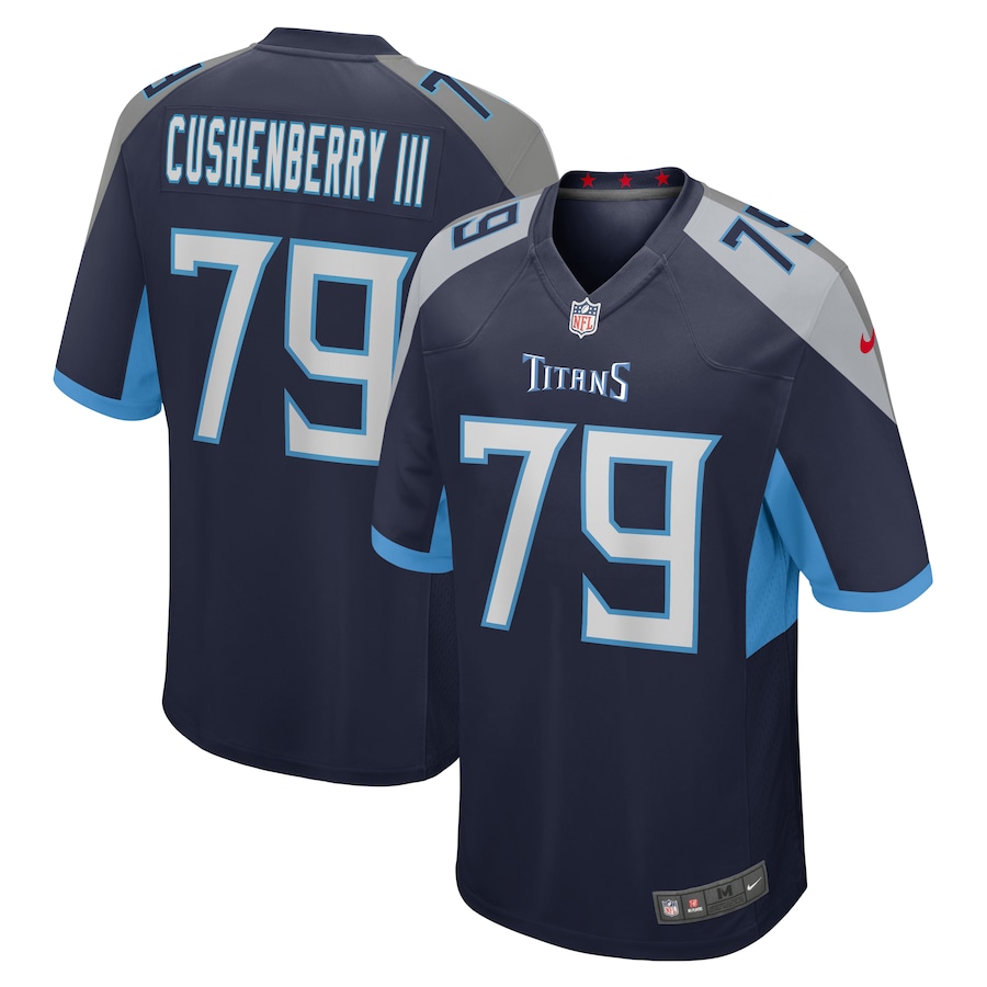 Lloyd Cushenberry III Tennessee Titans   Game Jersey -  Navy