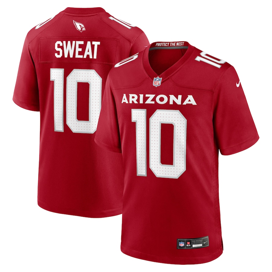 Josh Sweat Arizona Cardinals  Game Player Jersey - Cardinal