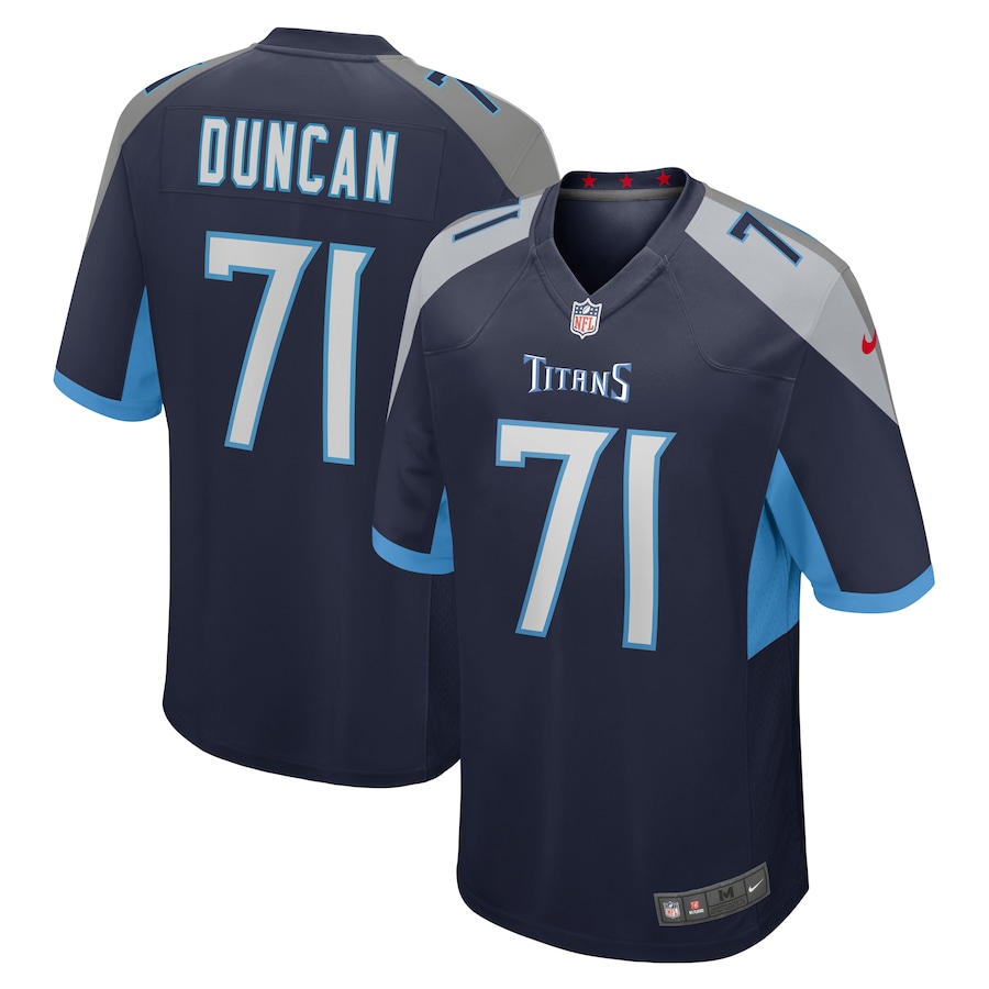 Jaelyn Duncan Tennessee Titans   Game Jersey -  Navy