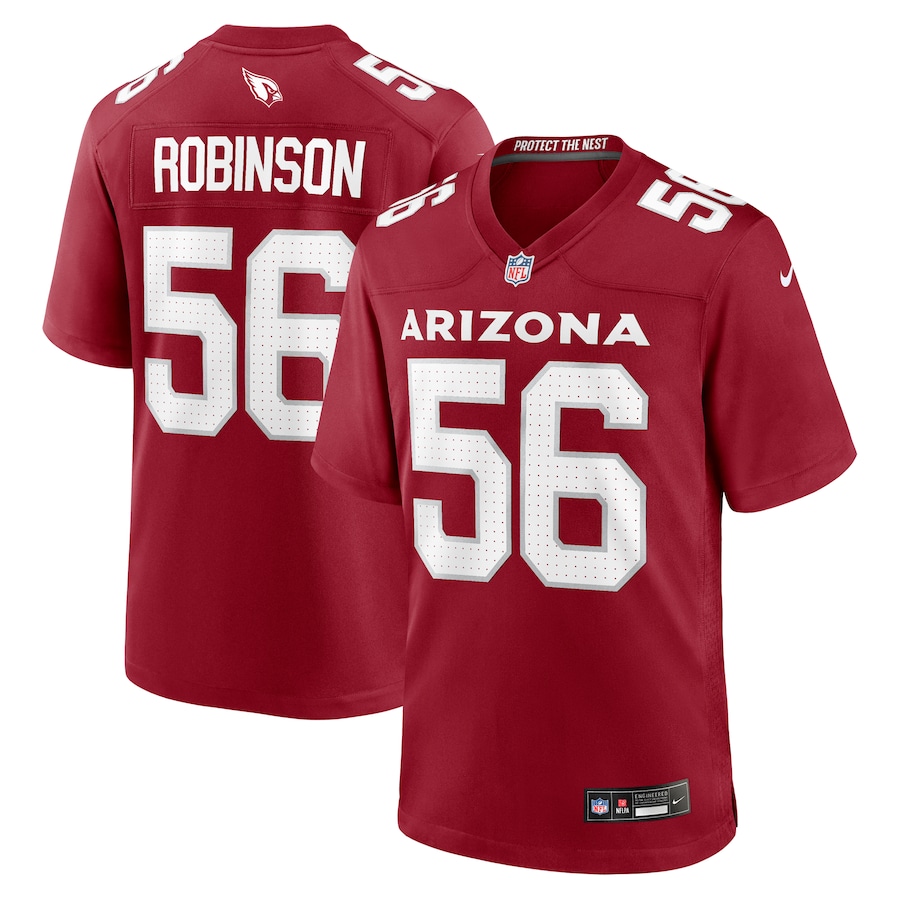 Darius Robinson Arizona Cardinals   Player Game Jersey - Cardinal