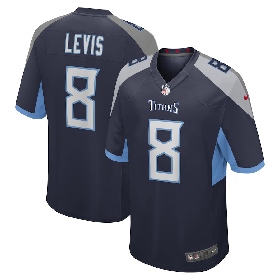 Will Levis Tennessee Titans   Game Jersey - Navy