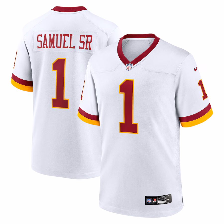 Deebo Samuel Sr Washington Commanders  Game Super Bowl Era Jersey - White