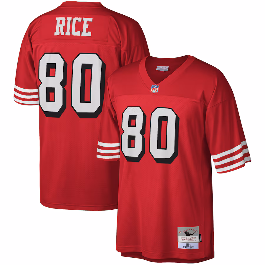 Jerry Rice San Francisco 49ers  Legacy Replica Jersey - Scarlet