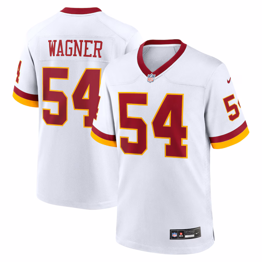 Bobby Wagner Washington Commanders  Game Super Bowl Era Jersey - White