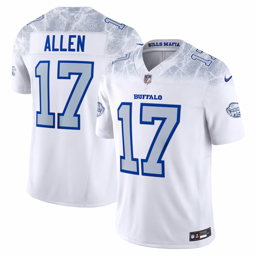 Josh Allen Buffalo Bills  2025 Rivalries Collection Limited Jersey - White