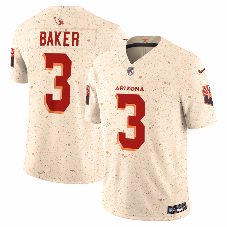 Budda Baker Arizona Cardinals  2025 Rivalries Collection Limited Jersey - Natural