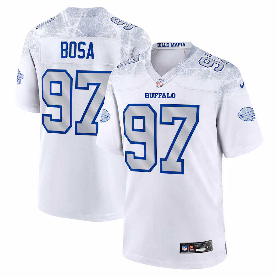 Joey Bosa Buffalo Bills  2025 Rivalries Collection Game Jersey - White