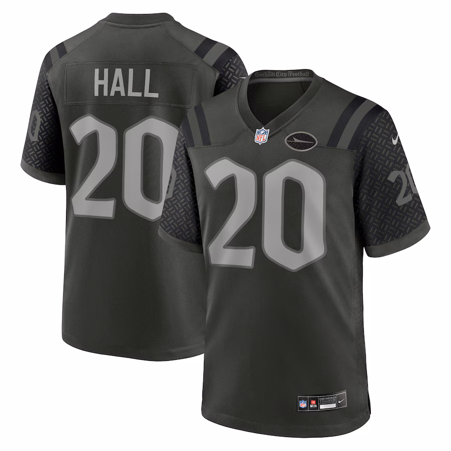 Breece Hall New York Jets  2025 Rivalries Collection Game Jersey - Gotham Green