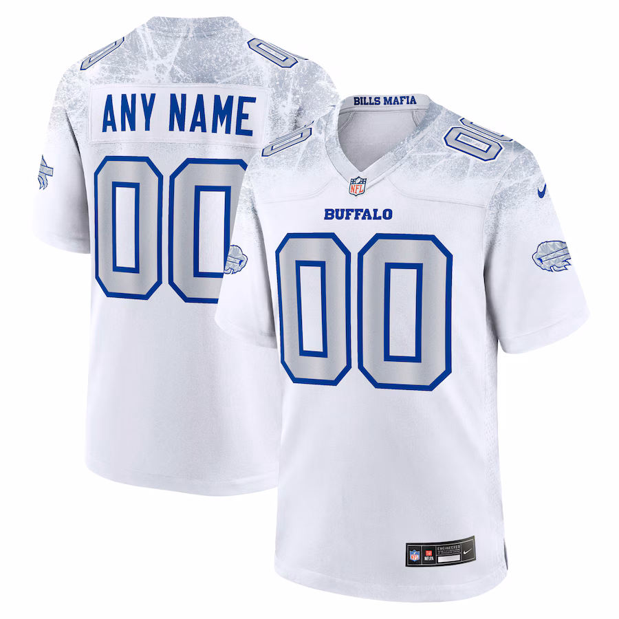 Buffalo Bills  2025 Rivalries Collection Custom Game Jersey - White