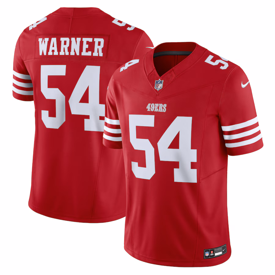 Fred Warner San Francisco 49ers  Vapor F.U.S.E. Limited Jersey - Scarlet