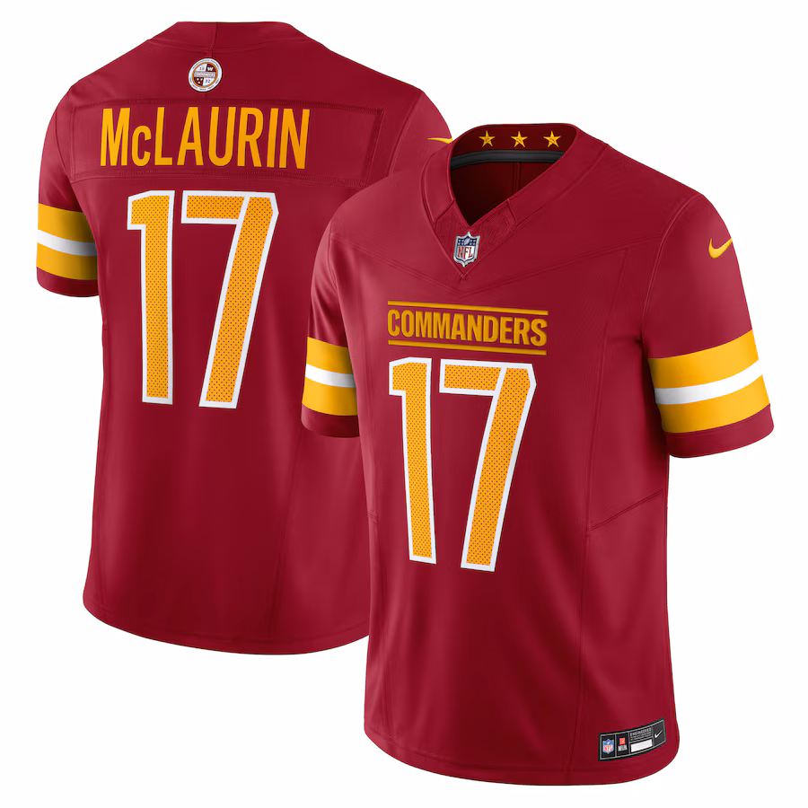 Terry McLaurin Washington Commanders  Vapor F.U.S.E. Limited Jersey - Burgundy